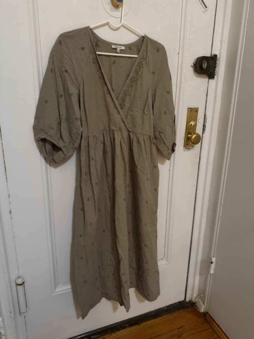 Madewell gingham peasant dress - Picture 7 of 7